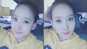 다나 올백머리 하니 ‘이마가 얼굴의 반’