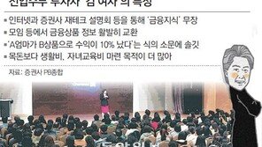 지식도 투자도 똑소리… ‘김 여사’ 모셔라