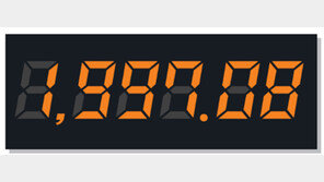 코스피 2000 한달만에 무너져