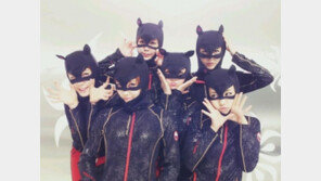 티아라, 단체로 ‘캣우먼’ 변신 “가요계 무한도전?”