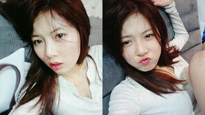 현아, 백설기 피부+레드입술…멘탈붕괴지만 섹시해