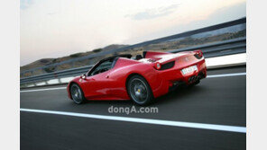 뚜껑열리는 페라리, 4억원대 오픈카 들여와