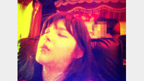 박희순, 박시연 잠자는 모습 공개 “시연이한테 혼날지도”