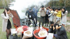 “기부하고 뻥튀기 받아가세요”