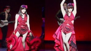 티파니 파격 의상 ‘화제’, “눈부신 각선미에 완벽 몸매!”