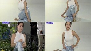김태희, 쫄티 입고 유연한 요가자세 ‘깜짝볼륨’