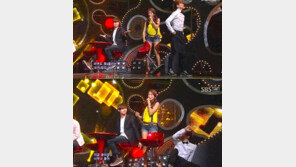 보라, 男 댄서와 섹시댄스 중 그만… ‘민망’