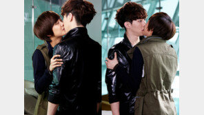 고은아, 공항서 박유환과 깜짝 키스 ‘커플되나?’