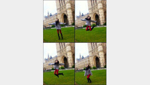 크리스탈, 잔디밭서 폴짝~ ‘귀요미 직찍’