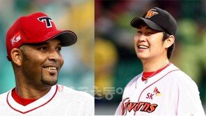 ‘SK 희비’ 로페즈 1군 아웃, 송은범 2군 호투