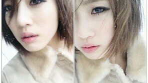 은정, 눈밭 위에서 청순+섹시 셀카 공개