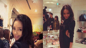 아유미, 등 훅 파인 반전 원피스 ‘민망해’