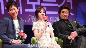 [SD포토] 이선균-임수정-류승룡 ‘세 배우의 변신 기대’