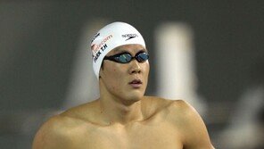 박태환, 대회신 찍고 ‘런던 金’ 감 잡다