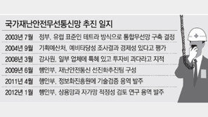 국가재난통신망, 9년째 검토… 검토…