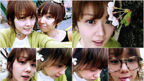 장나라, 상큼한 벚꽃놀이 인증샷 ‘봄의 여신 나셨네’