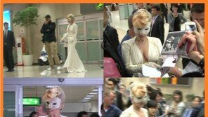 [영상] 레이디가가 공항패션, 파격 의상 눈길 “역시 가가”