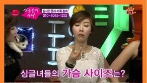 성남혜·낸시랭·김도이·곽현화 실제 가슴사이즈 측정 “F컵은 누구?”