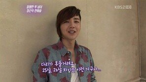장근석, 나이 망언 “다리가 후들~ 25살, 26살 달라”