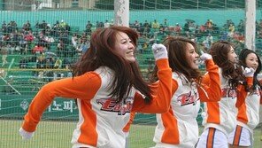 [포토] 치어리더, 아찔한 각선미