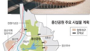 “힘들고 지친 도시인의 삶 용산공원서 치유하세요”