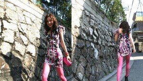 사희, 군살 없는 각선미 ‘무보정 아찔 뒤태’