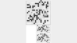 [바둑]제56기 국수전… 163이 흑의 유일한 희망 