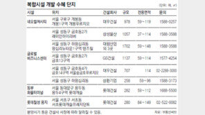 대규모 복합시설 주변 ‘곁불’을 쬐라
