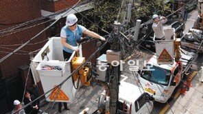 [수도권]서초구 “거미줄 같은 전선 정리”