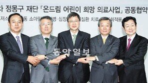 현대차 정몽구 재단, 희귀병 어린이 의료지원