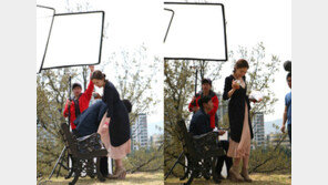 엄지원, 싱그런 봄의 여신 ‘한 줌 허리 눈에 띄네’