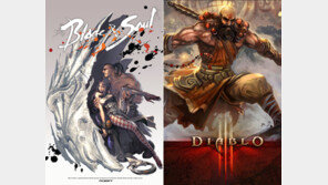 ‘블소’ vs ‘디아3’…센놈들 제대로 붙었다!