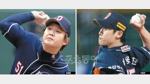 “태훈아, 완급조절 굿”…“용찬아, 네 포크볼 탐나”