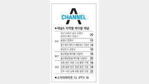 [부산/경남]채널A 지역별 케이블 채널