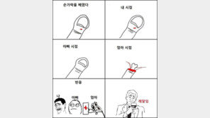 다쳤을 때 가족들 반응 ‘폭소’, “아빠의 시크함 최고”