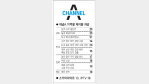 [광주/전남][전북][제주]채널A 지역별 케이블 채널