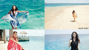 김태희 몰디브 화보, “몰디브에서 우리 둘이 살고파”