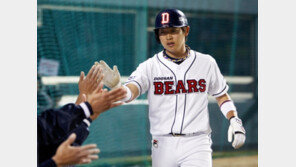 두산 정수빈, 번트 예찬론