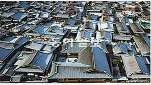 허정욱씨 ‘아침녘 한옥마을’ 1회 한옥사진 공모전 대상