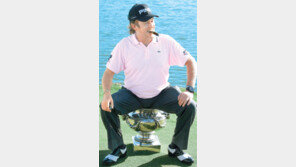 31년째 프로골퍼… 자유인 히메네스 “돈? 명예? 사랑하는 골프 즐길 뿐”