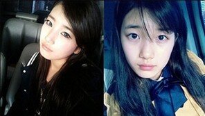 수지 파란 눈 vs 청순 민낯 셀카 “당신의 선택은?”