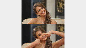 제시카 알바 ‘뿌잉뿌잉’ 애교로 男心 흔들 ‘녹네 녹아’