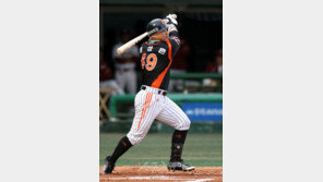 MVP 놓친 홍성흔　“타자는 홈런”