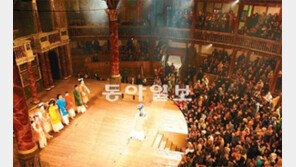 英 노천극장에 ‘한국 도깨비’ 불쑥… 폭우, 뚝 그치고… 갈채, 쏟아져