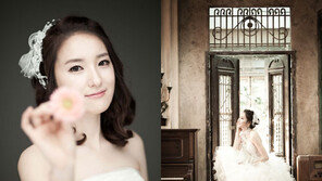 ‘6년 열애’ 장유례 아나, ‘여신 자태’ 웨딩사진 공개