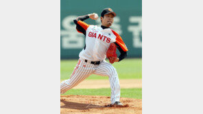 10-0으로 앞선 7회서도 전력투구 최고참 이용훈 “왜? 난 투수니까!”