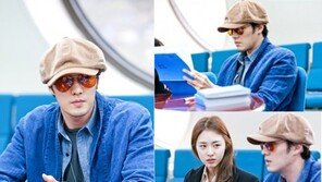 소지섭 대본 연습 현장, “청청패션도 잘 어울리는 소간지!”