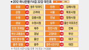 대구 vs 경찰청, 성남 vs 수원시청…FA컵 후끈