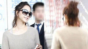 한예슬 공항패션 ‘형광바지에 드러난 각선미’ 걸그룹 올킬