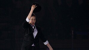 [SD포토] 김연아, 자신도 놀란 그림자 연기